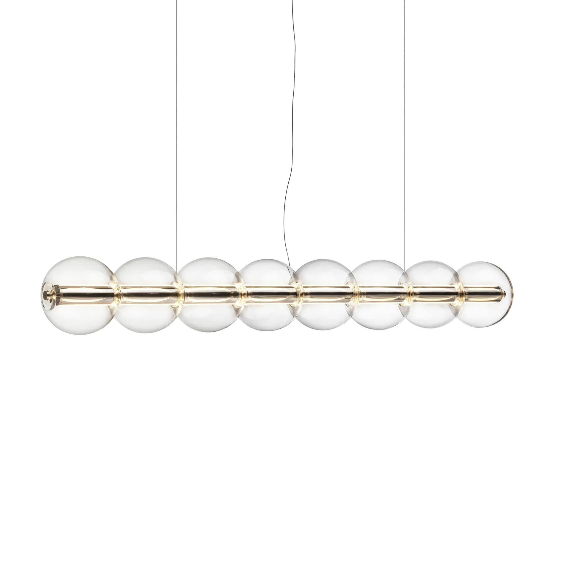 Luce Sferica S1 κρεμαστό φωτιστικό 165,6 cm, Glass Flos