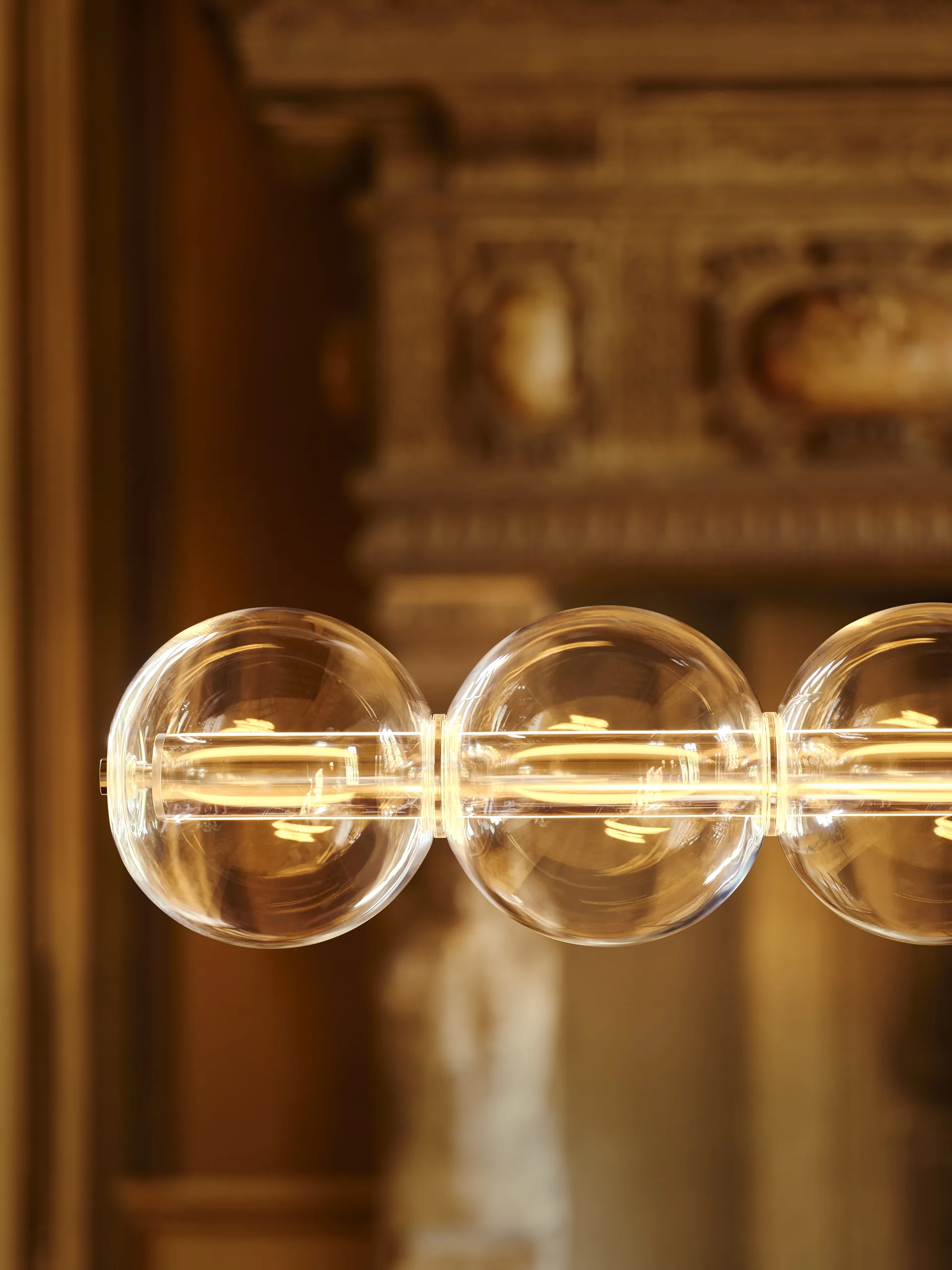 Luce Sferica S1 κρεμαστό φωτιστικό 165,6 cm, Glass Flos