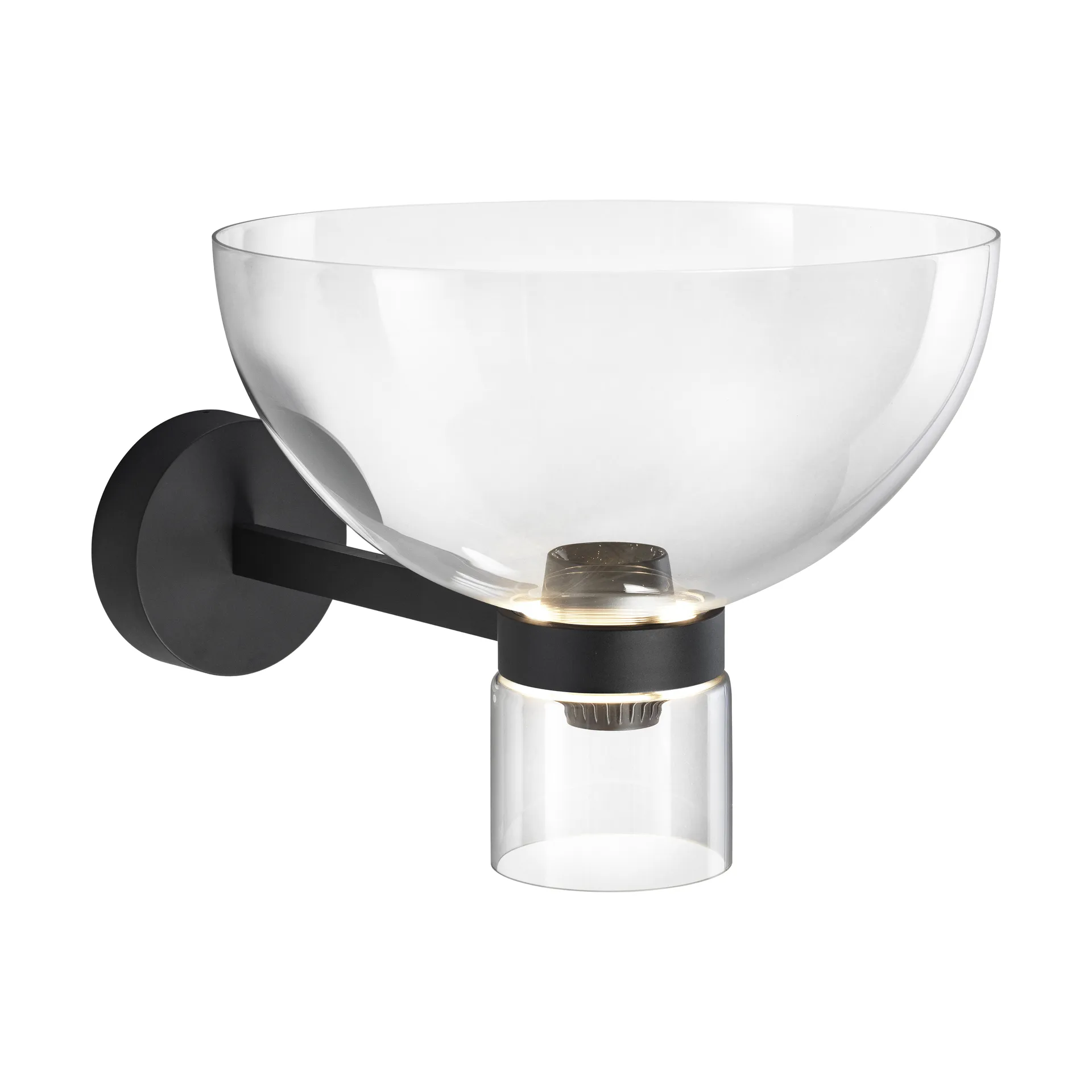 Nocturne Bowl απλίκα - μαύρο,  Flos