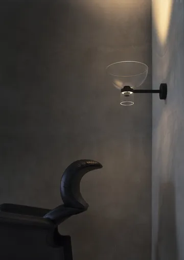 Nocturne Bowl απλίκα - μαύρο - Flos