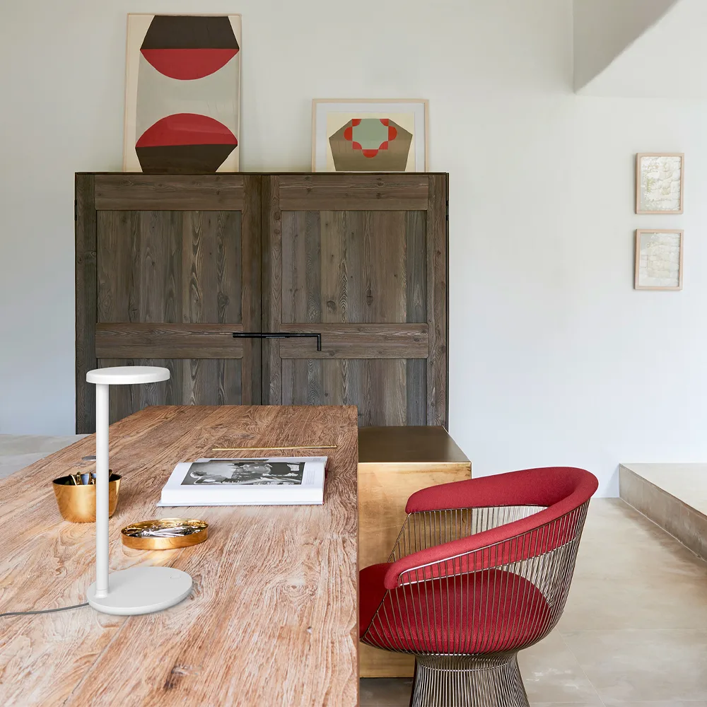 Oblique επιτραπέζιο φωτιστικό, Γκρι Flos