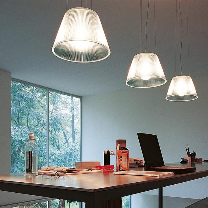 Romeo Moon S1 κρεμαστό φωτιστικό, Λευκό-glas Flos