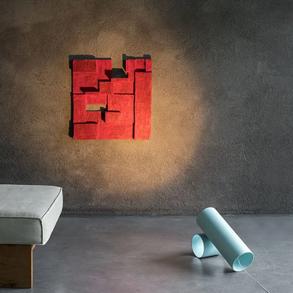 Sawaru φωτιστικό δαπέδου, Χρυσός Flos