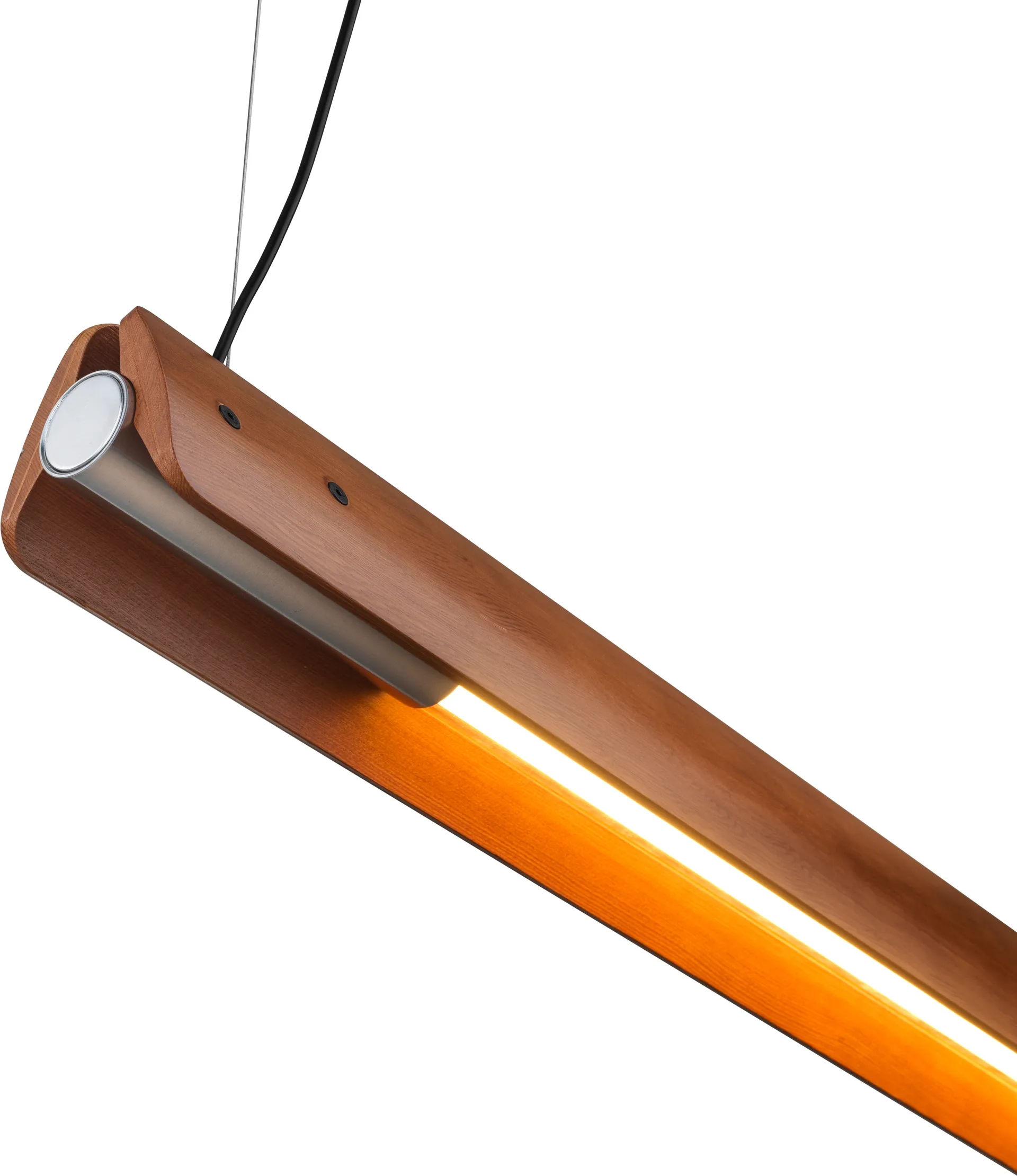 Seki-han κρεμαστό φωτιστικό 212,5 cm, Heat treatened ash-black metal Flos