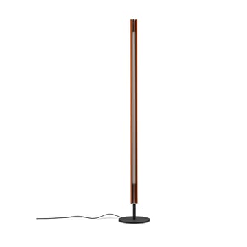 Seki-han φωτιστικό δαπέδου 226 cm - Heat treatened ash-black metal - Flos
