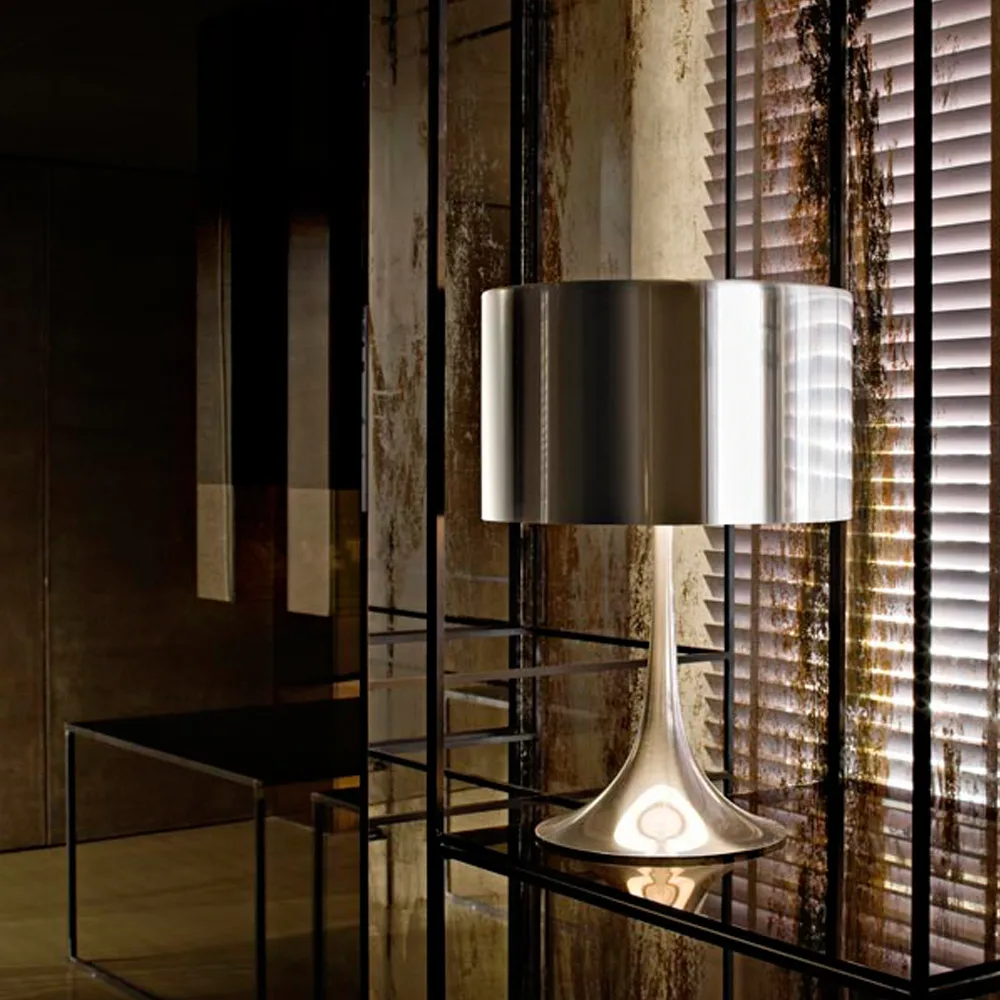 Spun Light T1 επιτραπέζιο φωτιστικό, Μάυρο Flos