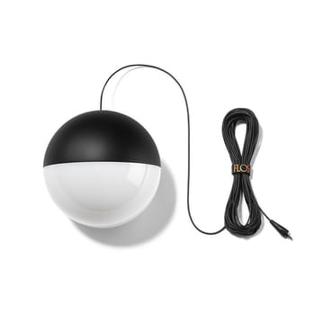 String Light Sphere κρεμαστό φωτιστικό - Μαύρο, 12 m καλώδιο - Flos