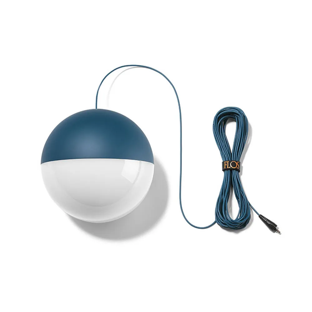 String Light Sphere κρεμαστό φωτιστικό, Μπλε, 22 m καλώδιο Flos