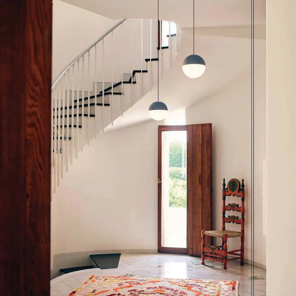 String Light Sphere κρεμαστό φωτιστικό, Μπλε, 22 m καλώδιο Flos