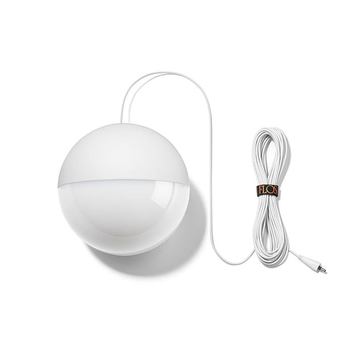 String Light Sphere κρεμαστό φωτιστικό, Λευκό, 22 m καλώδιο Flos