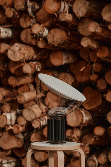Taccia Small επιτραπέζιο φωτιστικό LED 48,5 cm - Μαύρο-γυάλινο θόλο - Flos