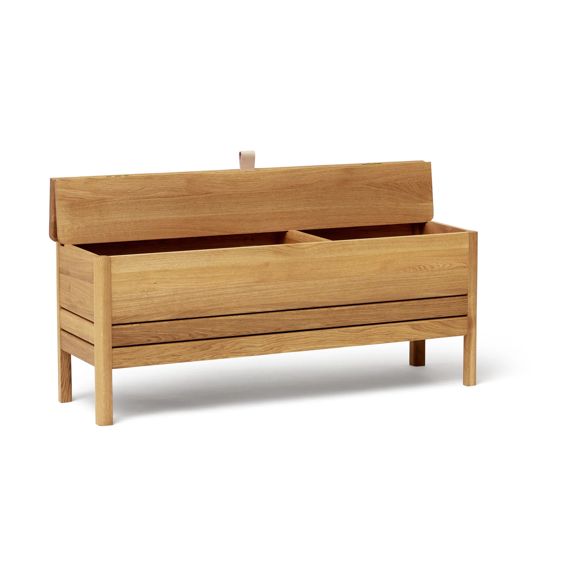 A Line παγκάκι αποθήκευσης 111 εκ., Βελανιδιά Form & Refine