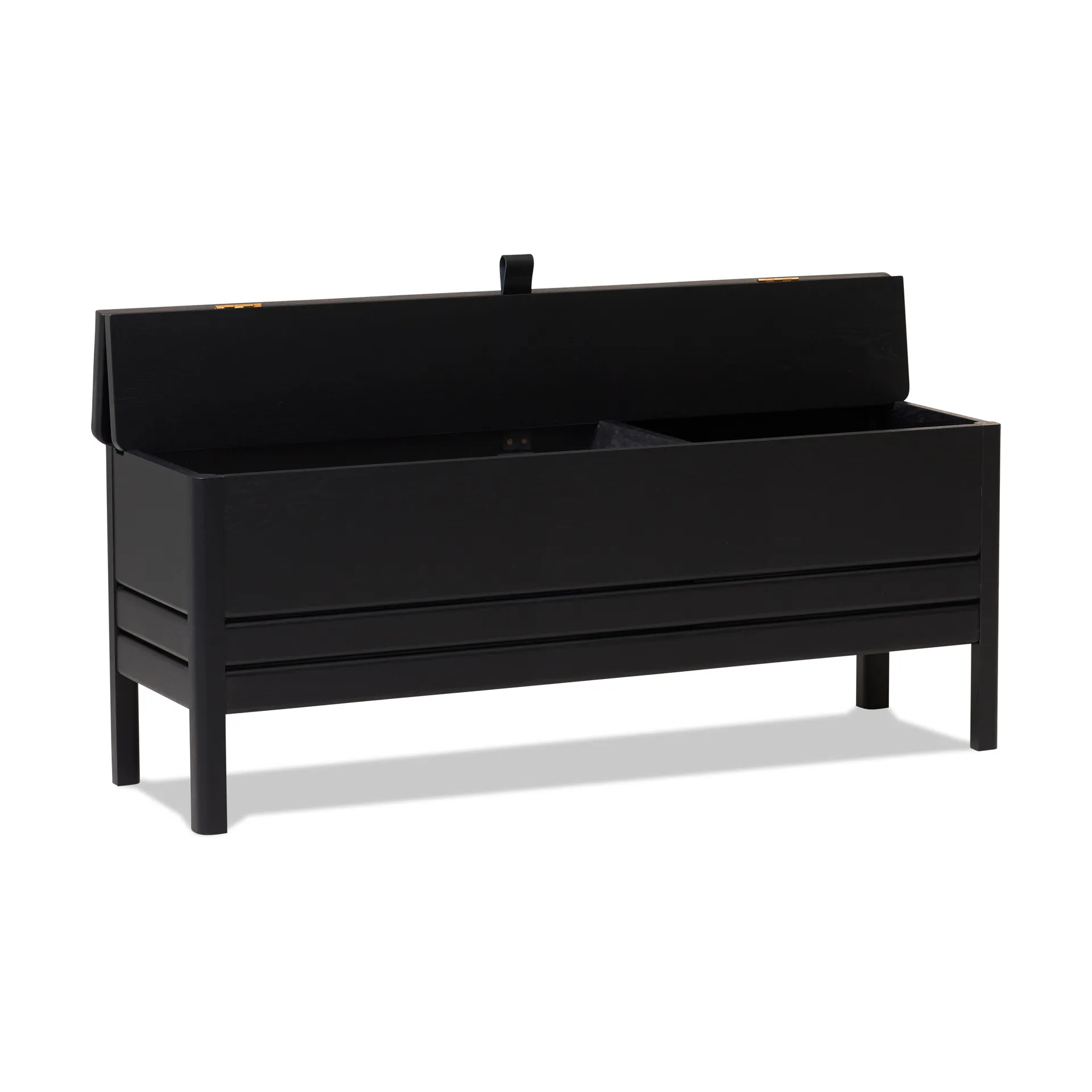 A Line παγκάκι αποθήκευσης 111 εκ., Μαύρο Form & Refine