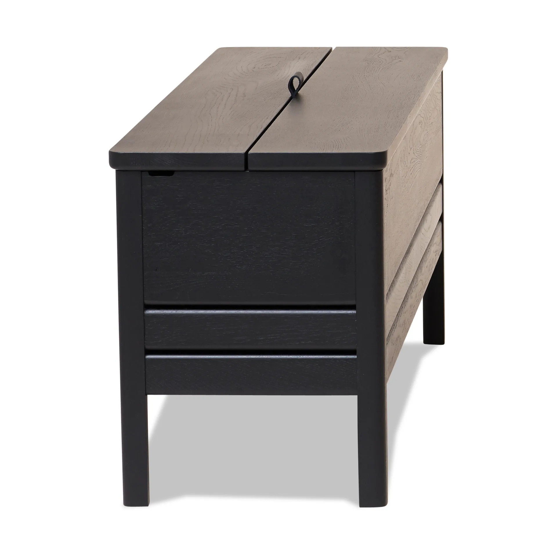 A Line παγκάκι αποθήκευσης 111 εκ., Μαύρο Form & Refine