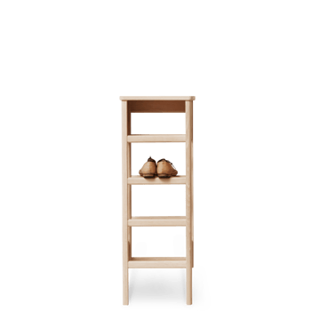 A Line παπουτσοθήκη 35x100 εκ. - Λευκή δρυς - Form & Refine