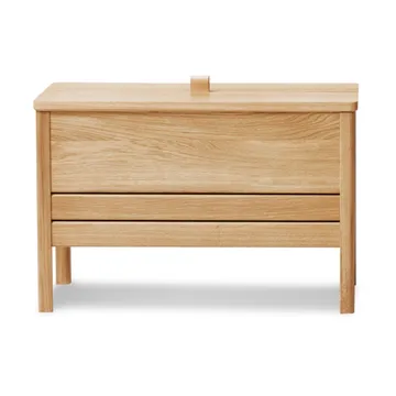 A Line παγκάκι αποθήκευσης 68 εκ - Βελανιδιά - Form & Refine