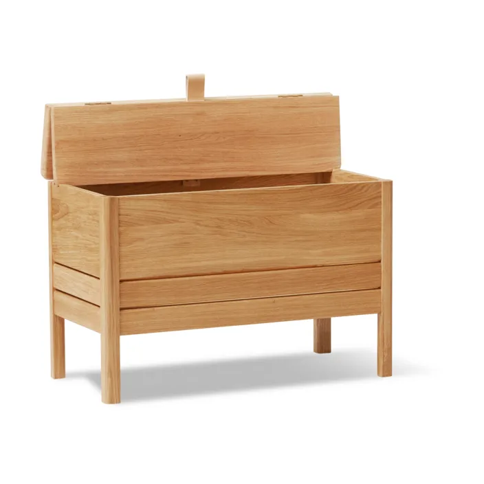 A Line παγκάκι αποθήκευσης 68 εκ, Βελανιδιά Form & Refine