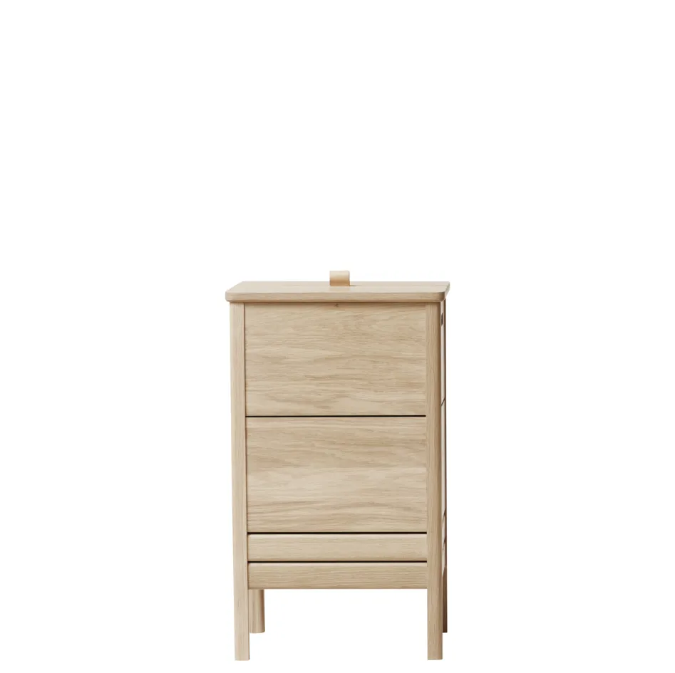 A Line καλάθι για άπλυτα, Λευκή δρυς Form & Refine