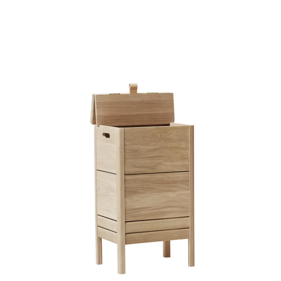 A Line καλάθι για άπλυτα, Λευκή δρυς Form & Refine