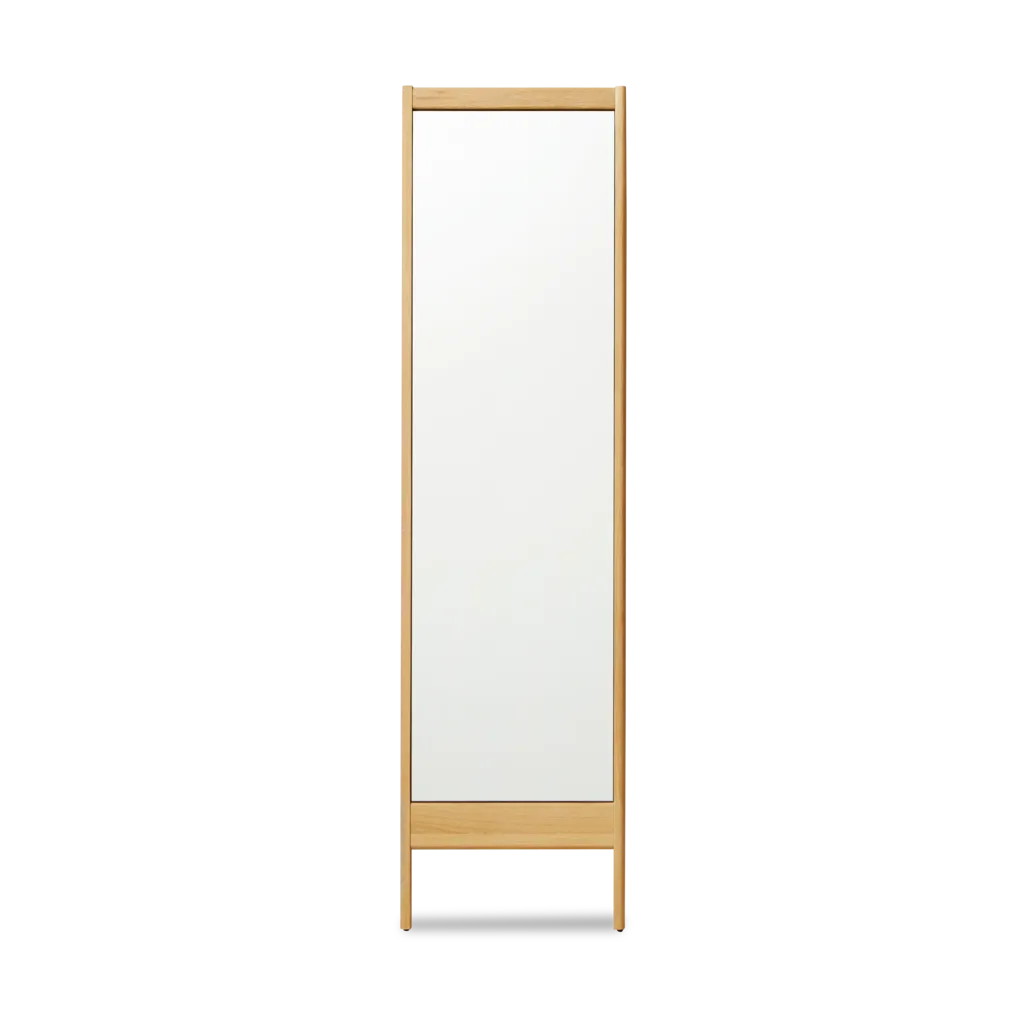 A Line καθρέφτης τοίχου, Βελανιδιά Form & Refine