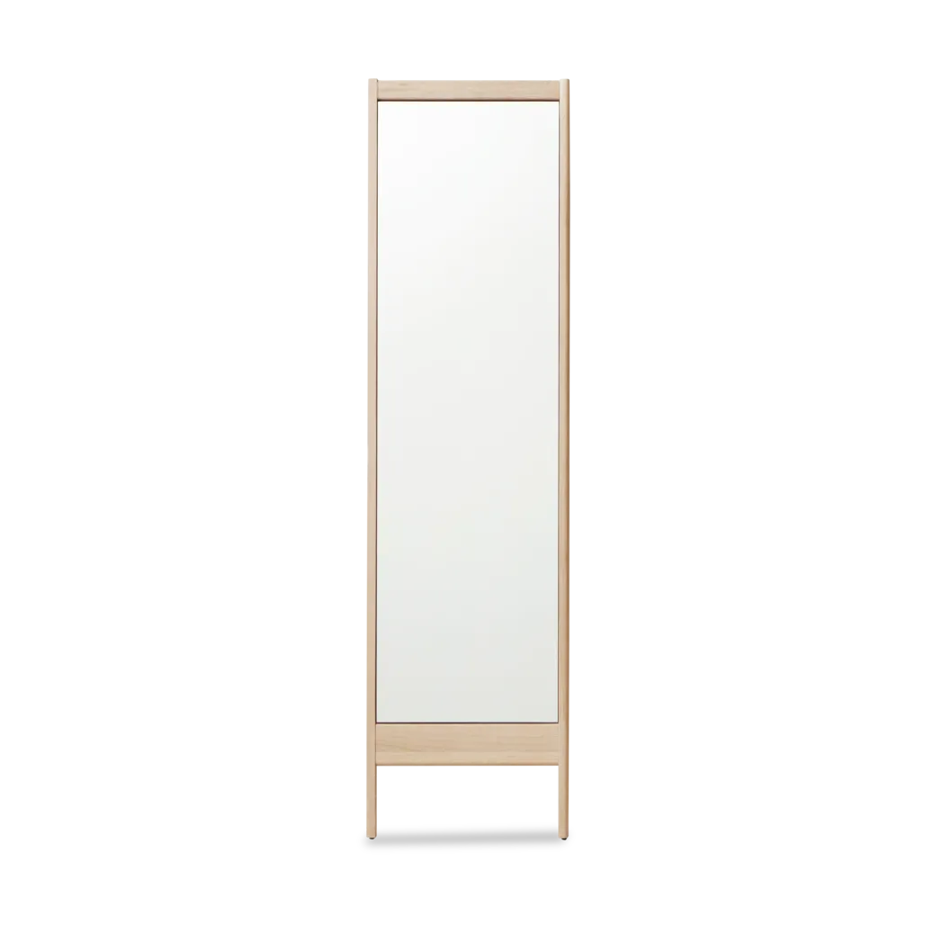 A Line καθρέφτης τοίχου, Λευκή δρυς Form & Refine