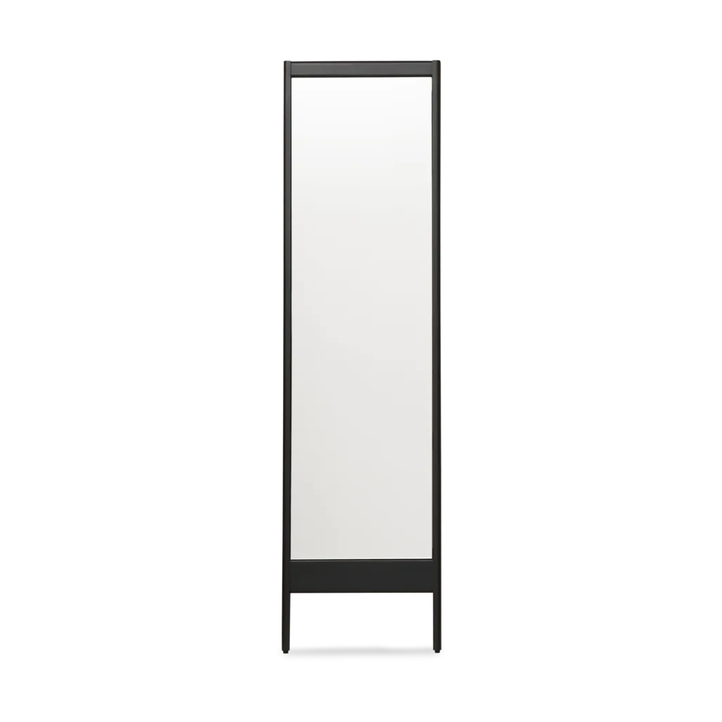 A Line καθρέφτης τοίχου, Μαύρο Form & Refine