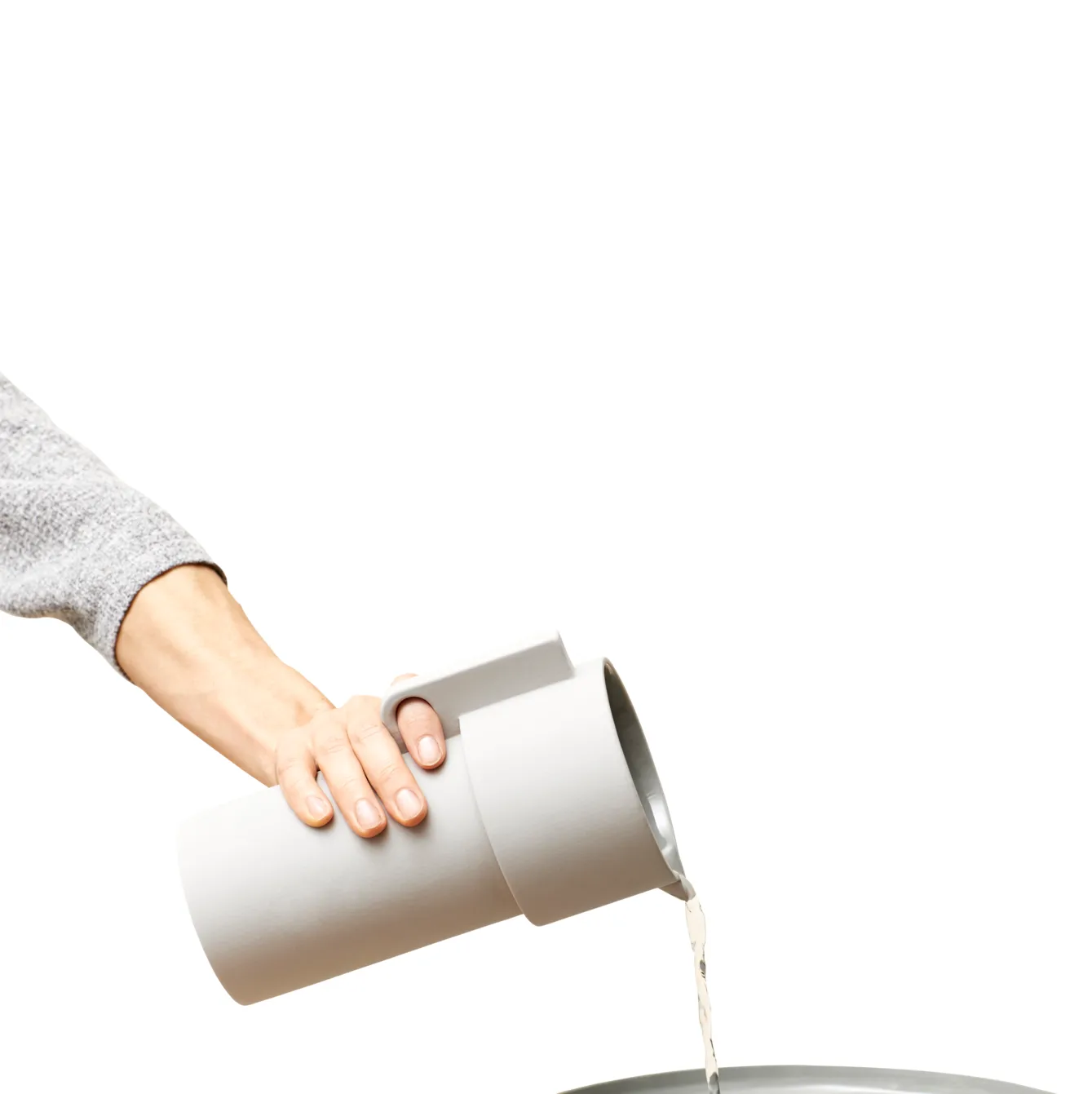 Alcoa κανάτα 1L, Ανοιχτό γκρι Form & Refine