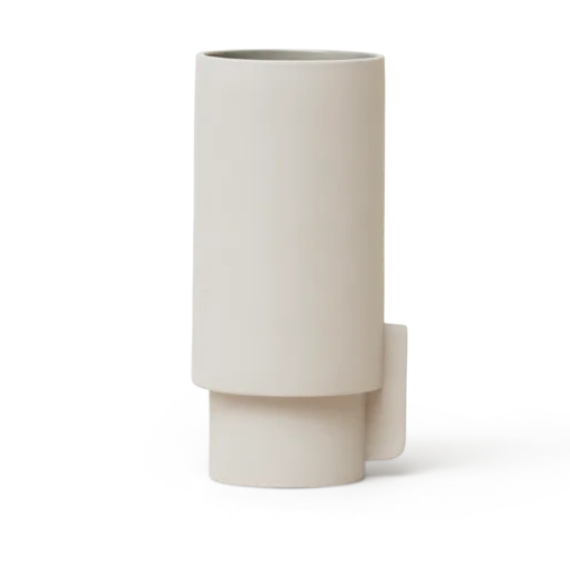 Alcoa βάζο L, Ανοιχτό γκρι Form & Refine