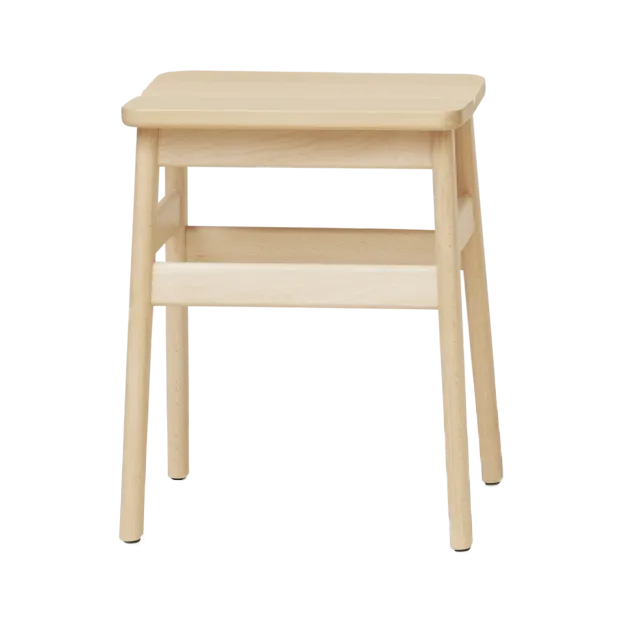 Angle Standard στρογγυλό σκαμπό 45 cm, Φηγός, Ø32x46 cm Form & Refine
