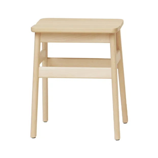 Angle Standard στρογγυλό σκαμπό 45 cm - Φηγός, Ø32x46 cm - Form & Refine