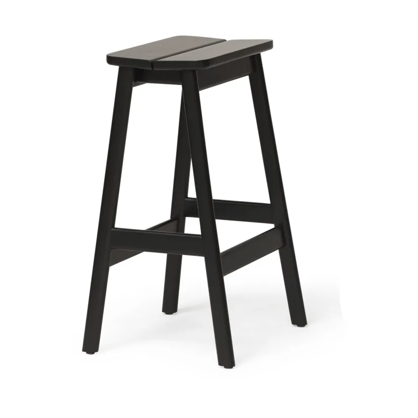 Angle Standard σκαμπό μπαρ 65 cm, Μαύρο Form & Refine