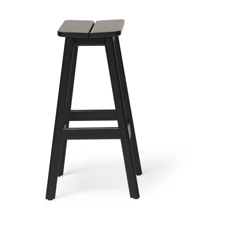 Angle Standard σκαμπό μπαρ 65 cm, Μαύρο Form & Refine