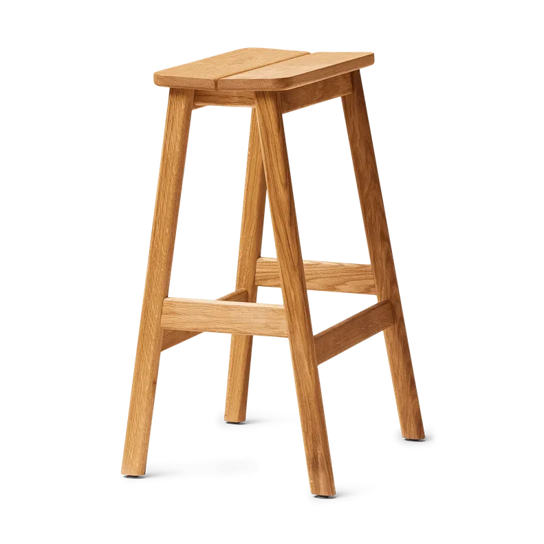 Angle Standard σκαμπό μπαρ 65 cm, Βελανιδιά Form & Refine