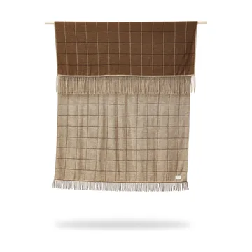 Aymara κουβέρτα 130x190 εκ. - New square brown - Form & Refine