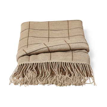 Aymara κουβέρτα 130x190 εκ. - New square brown - Form & Refine