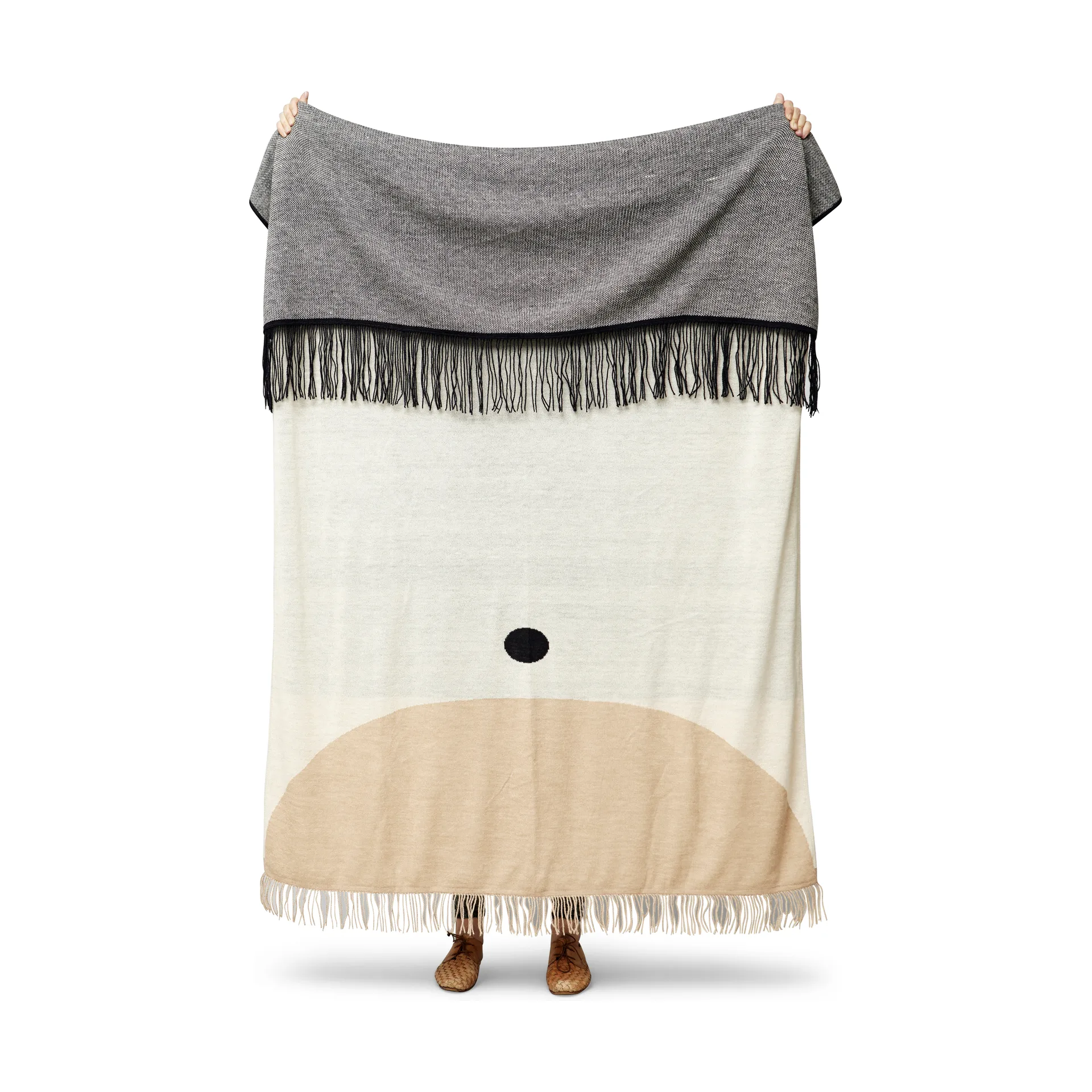 Aymara κουβέρτα 130x190 εκ., Pattern cream Form & Refine