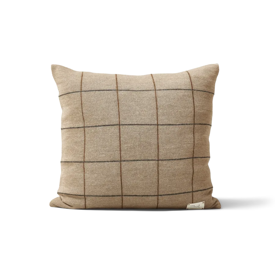 Aymara μαξιλάρι 52x52 cm, New square brown Form & Refine