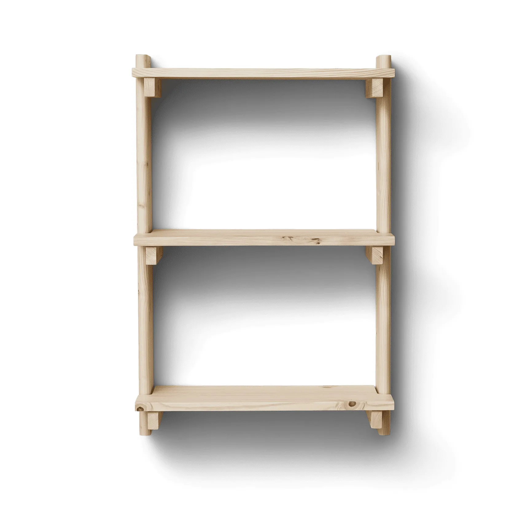 Beam ράφι τοίχου 3 ραφιών, Πευκόξυλο Form & Refine