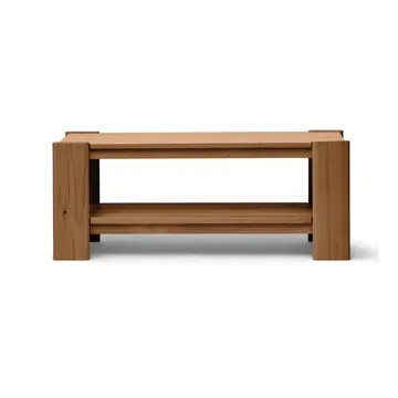 Beam πάγκος - Deep brown pine, 112x45x33 εκ. - Form & Refine