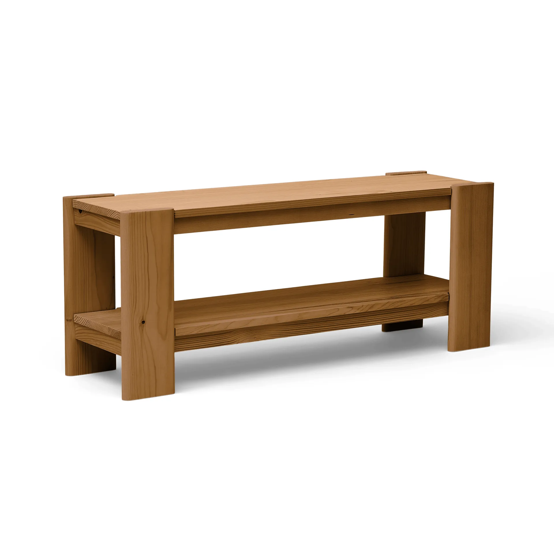 Beam πάγκος, Deep brown pine, 112x45x33 εκ. Form & Refine