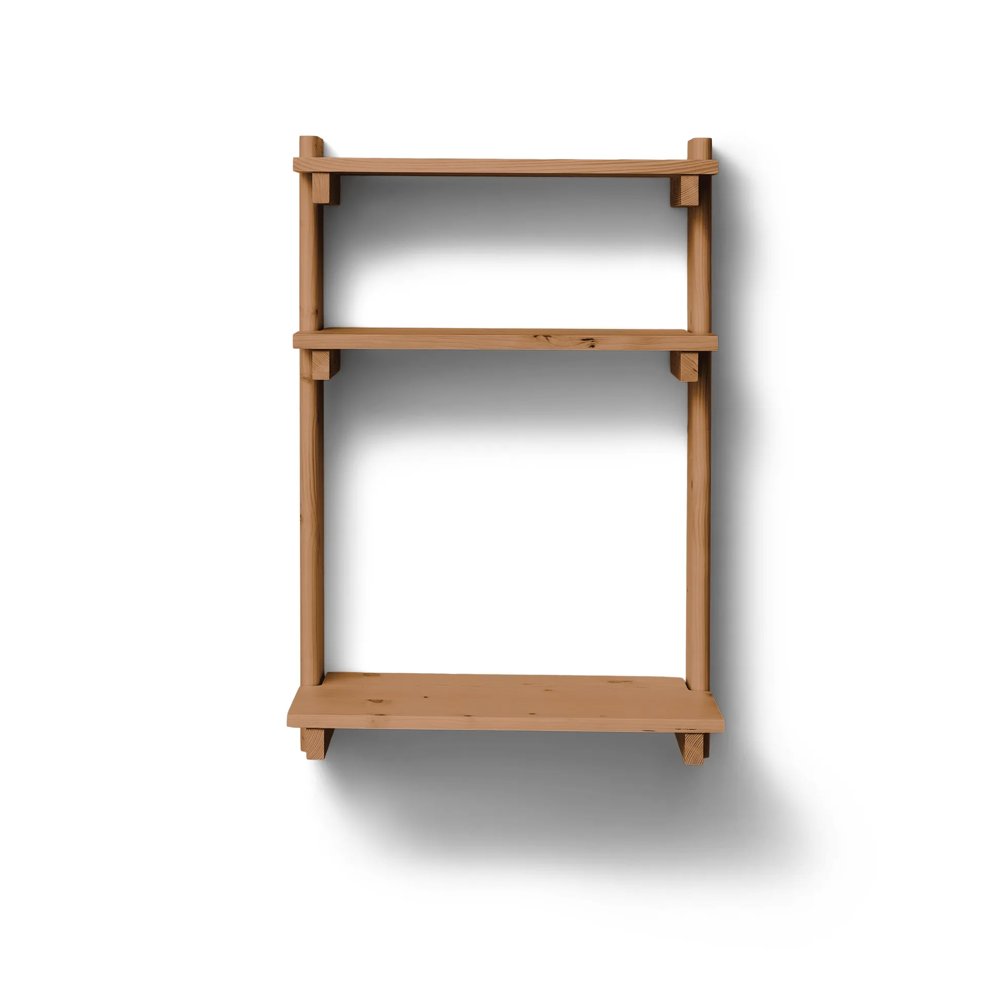 Beam Office Shelf ράφι με γραφείο, Deep brown pine, 60x90,5x40 εκ. Form & Refine