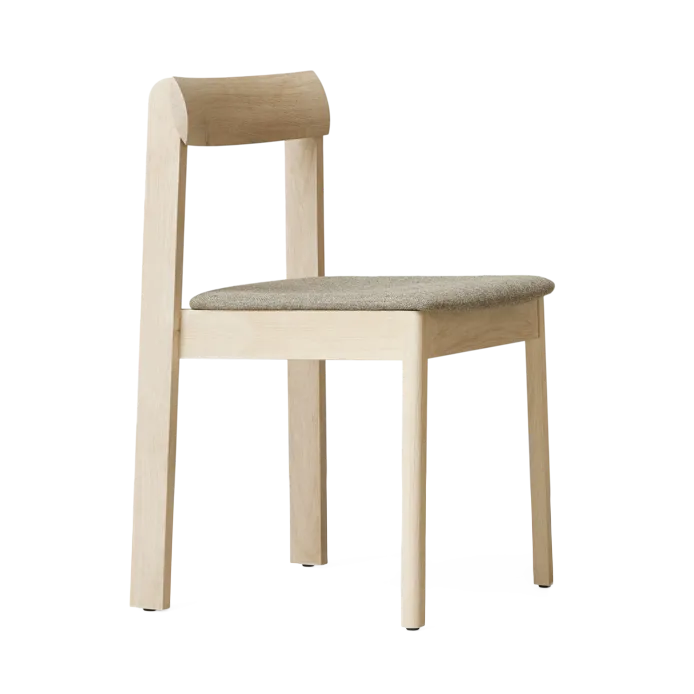 Blueprint καρέκλα, Λευκή δρυς-Hallingdal 65 0227 Form & Refine