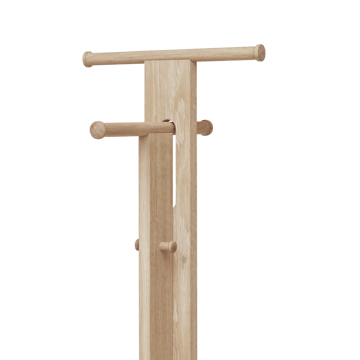 Foyer κρεμάστρα 173,3 cm - Λευκή δρυς - Form & Refine