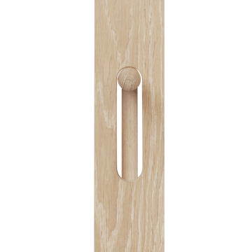 Foyer κρεμάστρα 173,3 cm - Λευκή δρυς - Form & Refine