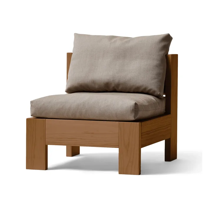 Icon πολυθρόνα lounge - Technicolor 0370-deep brown furu - Form & Refine