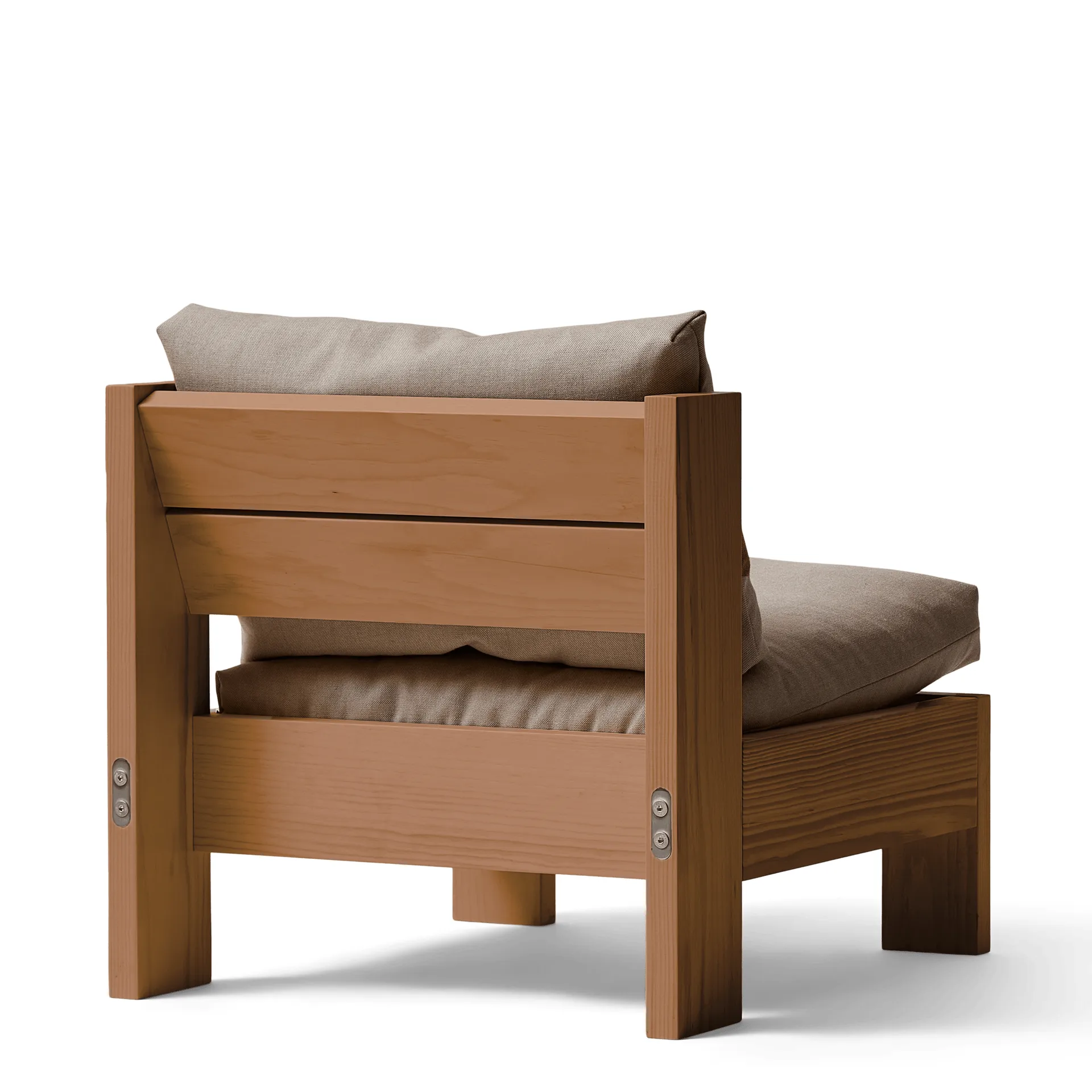 Icon πολυθρόνα lounge, Technicolor 0370-deep brown furu Form & Refine
