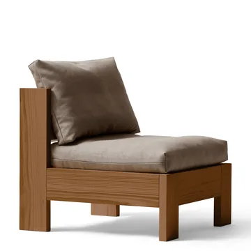 Icon πολυθρόνα lounge - Technicolor 0370-deep brown furu - Form & Refine