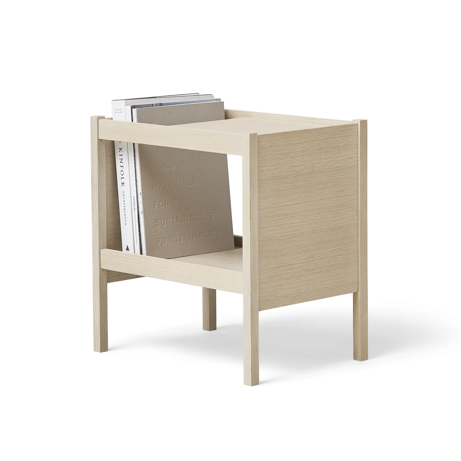 Journal τραπεζάκι 29x43 cm, Λευκή δρυς Form & Refine