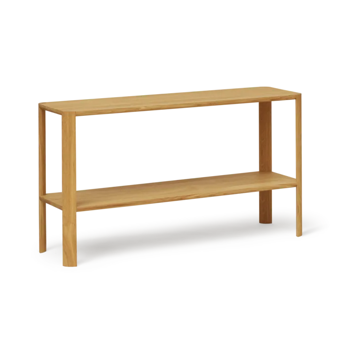 Leaf ραφιέρα 2 ράφια 57x100 cm, Βελανιδιά Form & Refine