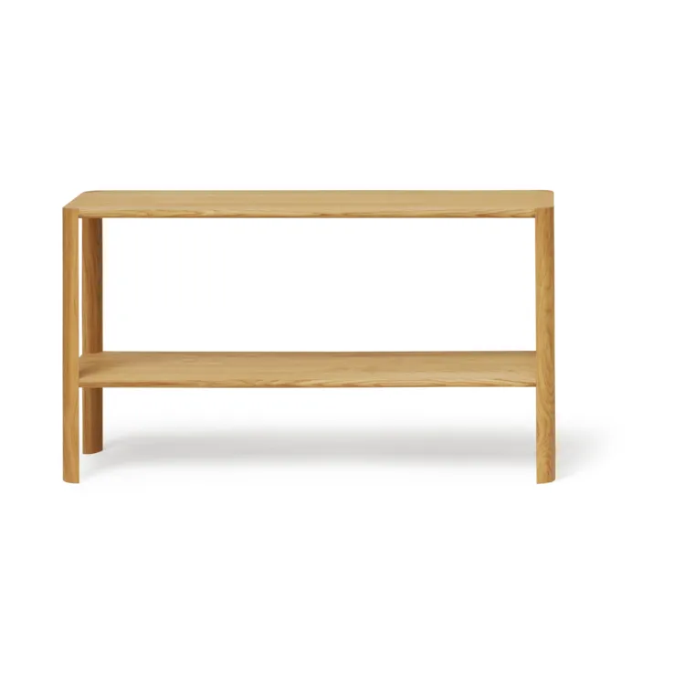 Leaf ραφιέρα 2 ράφια 57x100 cm, Βελανιδιά Form & Refine